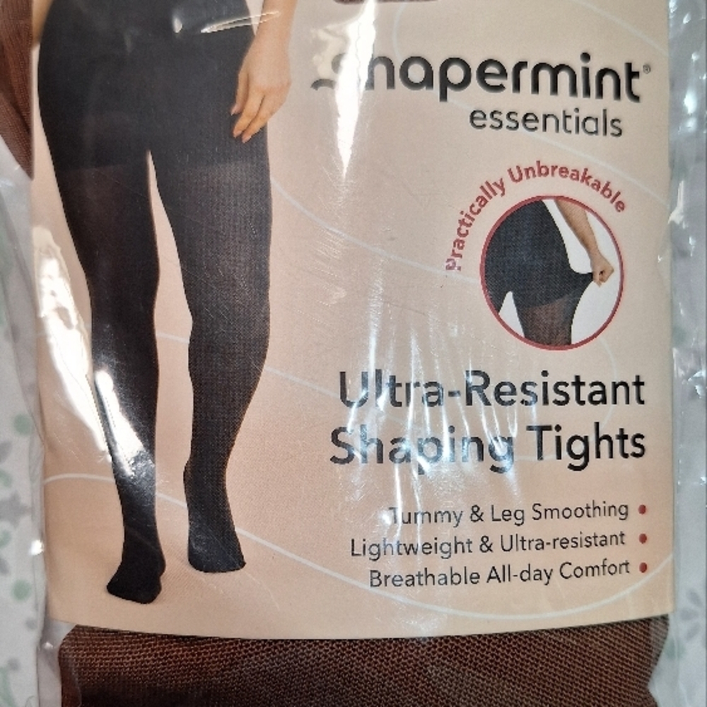 Shapermint Essentials Ultra-Resistant Shaping Tights - Black